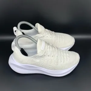 Nike Reactx Infinity RN 4 Triple White Running Shoes DR2670-103 Women's Sz 6