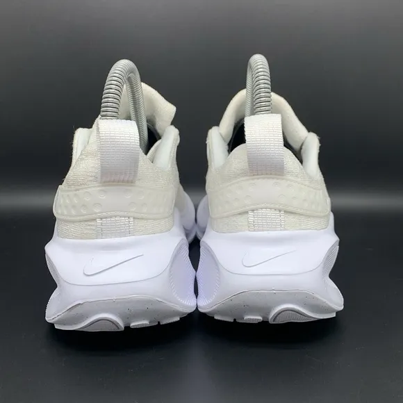 Nike Reactx Infinity RN 4 Triple White Running Shoes DR2670-103 Women's Sz 6