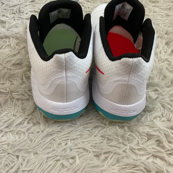 Nike Renew Elevate White Basketball Shoes - Size 12