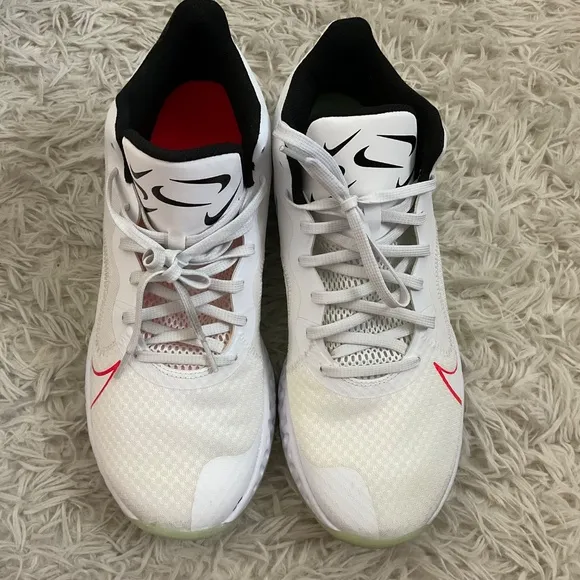 Nike Renew Elevate White Basketball Shoes - Size 12