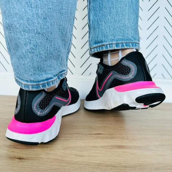 🤩Nike Renew Run (GS) Big Kids Running Size 6.5Y Shoes Sneakers CT1430-092 New