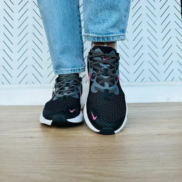 🤩Nike Renew Run (GS) Big Kids Running Size 6.5Y Shoes Sneakers CT1430-092 New