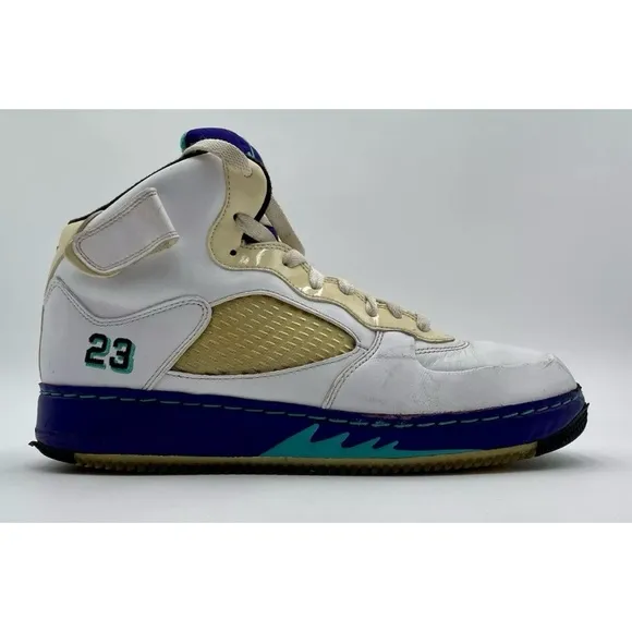 Nike | Retro Air Jordan 5 Fusion Sneaker Shoes Grape Size 10