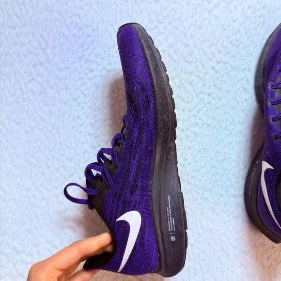 Nike Running Womens Shoes 9.5 Minnesota Vikings Edition Purple Athletic Sneakers