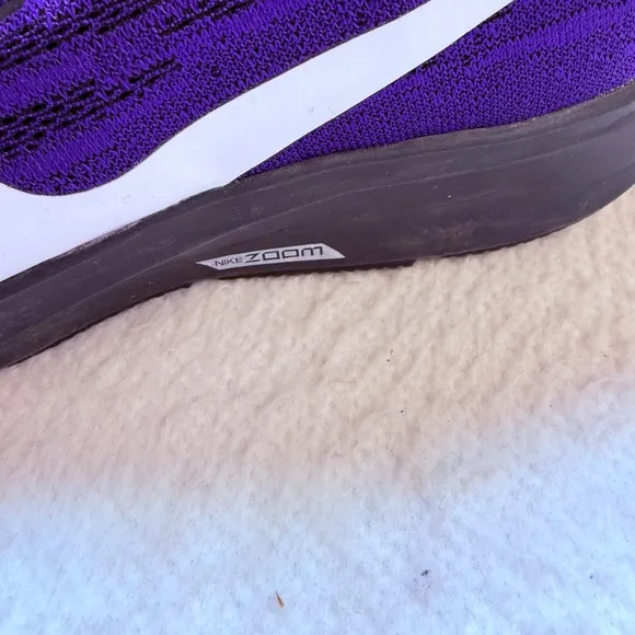 Nike Running Womens Shoes 9.5 Minnesota Vikings Edition Purple Athletic Sneakers