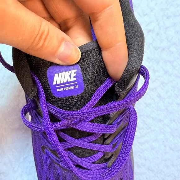 Nike Running Womens Shoes 9.5 Minnesota Vikings Edition Purple Athletic Sneakers