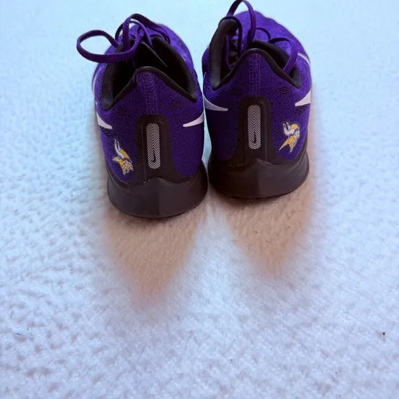 Nike Running Womens Shoes 9.5 Minnesota Vikings Edition Purple Athletic Sneakers