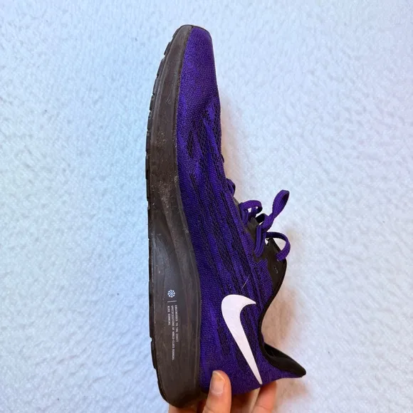 Nike Running Womens Shoes 9.5 Minnesota Vikings Edition Purple Athletic Sneakers