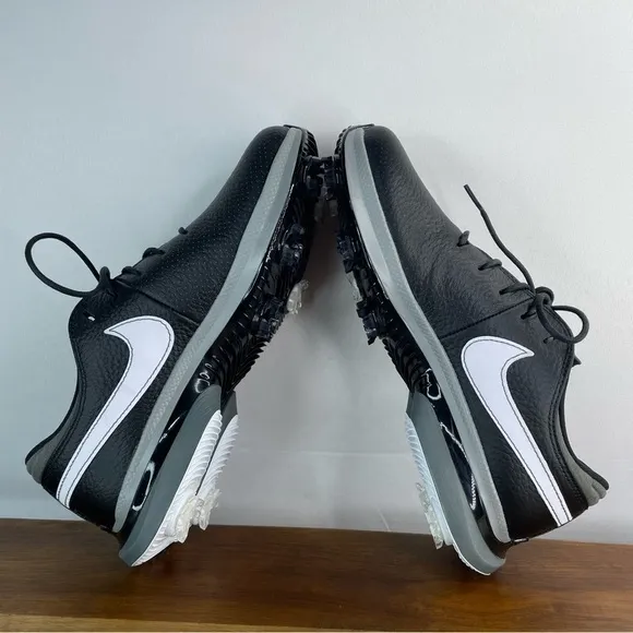 Nike Shoes Mens 7 Air Zoom Victory Tour 3 Black Iron Grey Golf Cleats Spikes