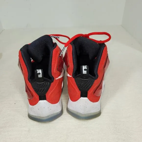 Nike Shoes Mens Sz 8.5 LeBron XIII Sports Basketball 807219-610 University Shoe