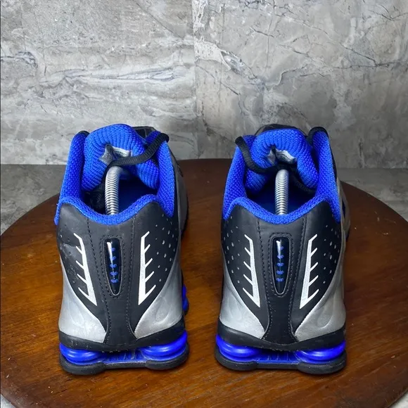Nike Shox R4 Silver/Racer Men’s Size 13 Blue Athletic Shoes