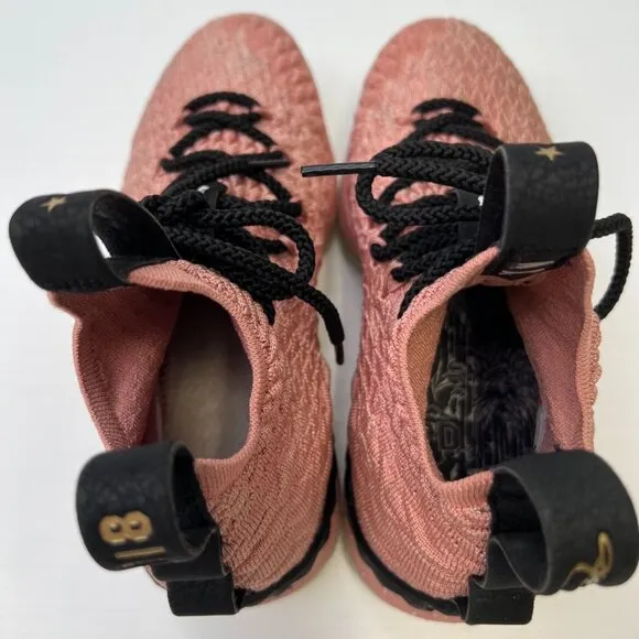 Nike Sneaker Girl 4Y Youth LeBron Hollywood 2018 All Star XV Lace Shoe Core Go