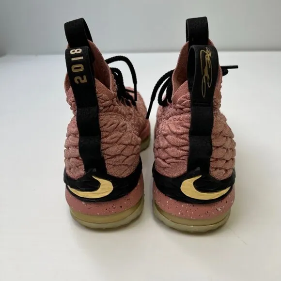 Nike Sneaker Girl 4Y Youth LeBron Hollywood 2018 All Star XV Lace Shoe Core Go