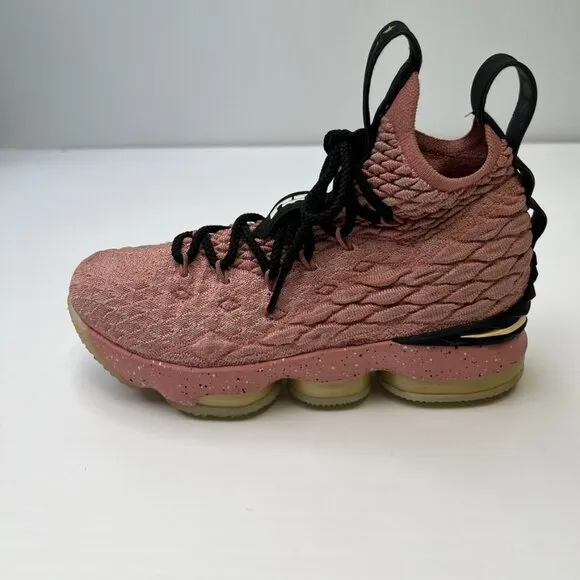 Nike Sneaker Girl 4Y Youth LeBron Hollywood 2018 All Star XV Lace Shoe Core Go