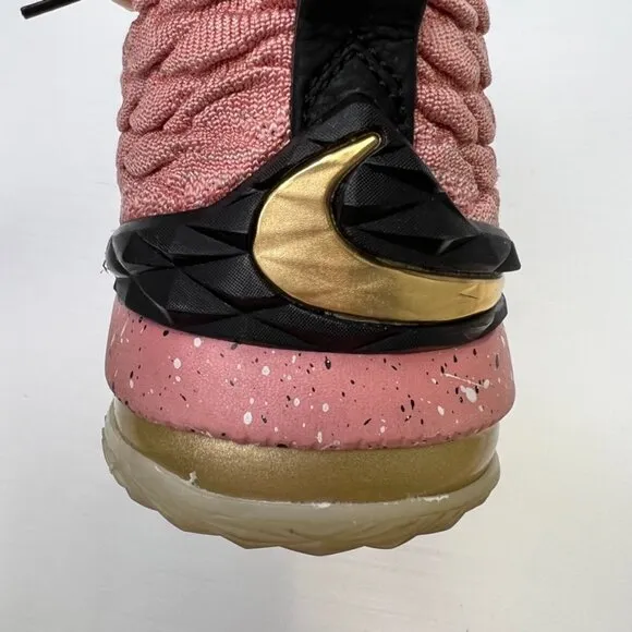 Nike Sneaker Girl 4Y Youth LeBron Hollywood 2018 All Star XV Lace Shoe Core Go