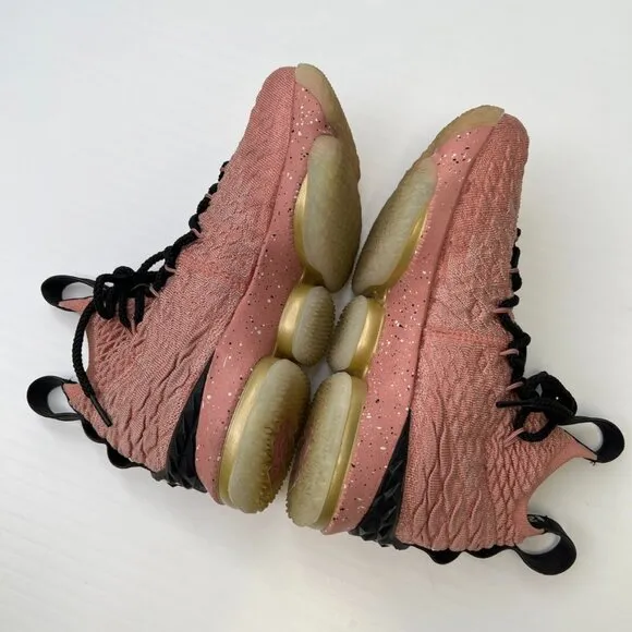 Nike Sneaker Girl 4Y Youth LeBron Hollywood 2018 All Star XV Lace Shoe Core Go