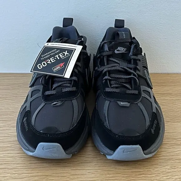 Nike V2K Run Gore-Tex Shoes sneakers Black Iron Grey FZ2622-001 Women's 7 NEW