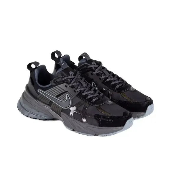 Nike V2K Run Gore-Tex Shoes sneakers Black Iron Grey FZ2622-001 Women's 7 NEW
