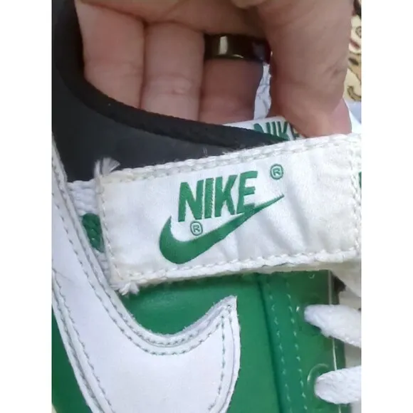 Nike Vandal 2007 US8 UK 7 Men's White Green Black 100718034 Sneakers VGUC