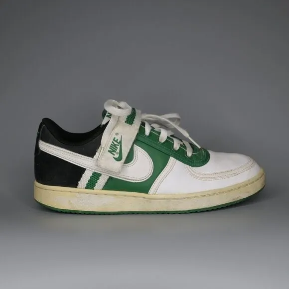 Nike Vandal 2007 US8 UK 7 Men's White Green Black 100718034 Sneakers VGUC