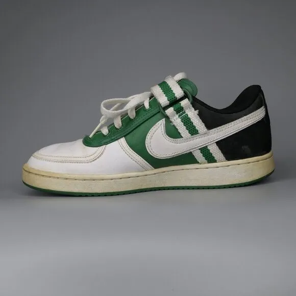Nike Vandal 2007 US8 UK 7 Men's White Green Black 100718034 Sneakers VGUC