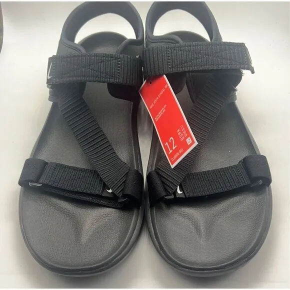 Nike Vista Casual Open-toed outdoor summer black strap Sandals-NWB- Men 12