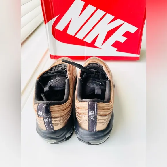 Nike wmns Air Max 97 “Copper”, limited edition, sz 8. Resale value $213 