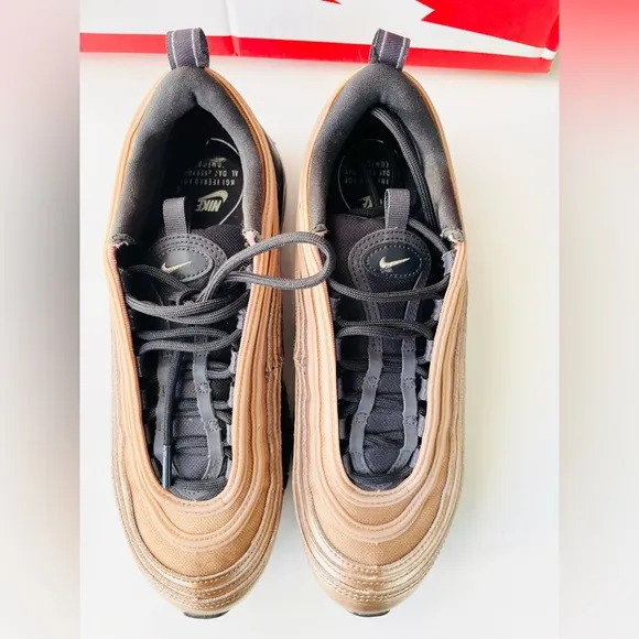 Nike wmns Air Max 97 “Copper”, limited edition, sz 8. Resale value $213 