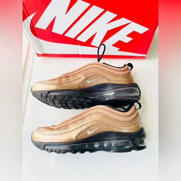 Nike wmns Air Max 97 “Copper”, limited edition, sz 8. Resale value $213 