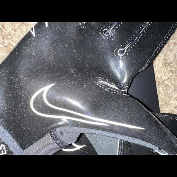 Nike Youth Vapor Jet Wide Receiver Gloves Black