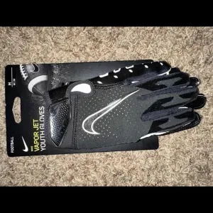 Nike Youth Vapor Jet Wide Receiver Gloves Black