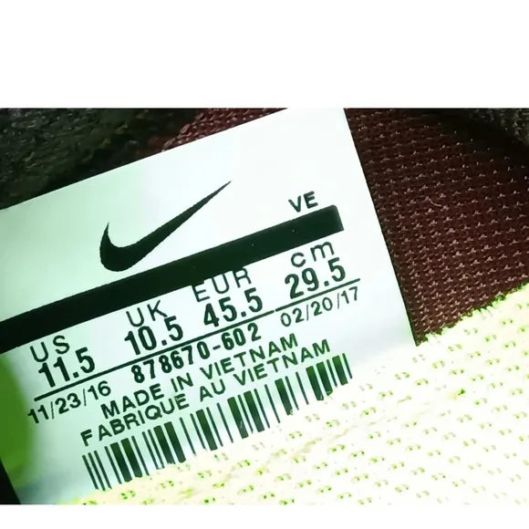 Nike Zoom All Out Low Men's Shoes Size 11.5 Port Wine