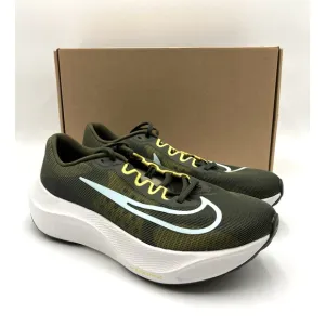 Nike ZOOM FLY 5 Men's LIGHTLY USED Running Shoes Green US Size 12 MEDIUM