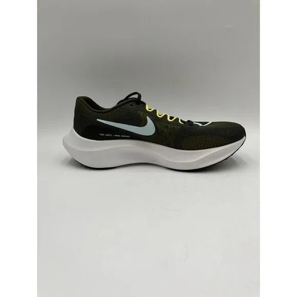 Nike ZOOM FLY 5 Men's LIGHTLY USED Running Shoes Green US Size 12 MEDIUM