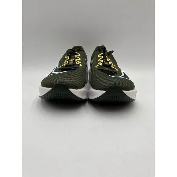 Nike ZOOM FLY 5 Men's LIGHTLY USED Running Shoes Green US Size 12 MEDIUM