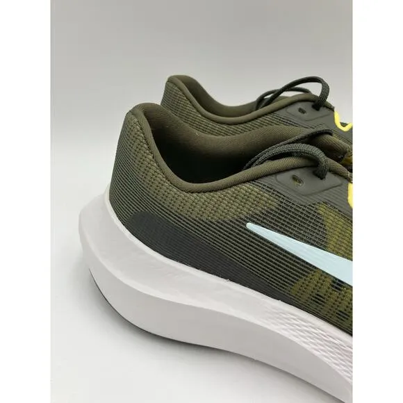 Nike ZOOM FLY 5 Men's LIGHTLY USED Running Shoes Green US Size 12 MEDIUM