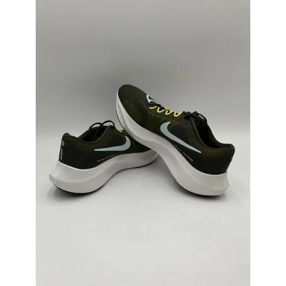 Nike ZOOM FLY 5 Men's LIGHTLY USED Running Shoes Green US Size 12 MEDIUM
