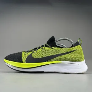 Nike Zoom Fly Flyknit Mens Size 10 Black Volt Running Shoes Athletic Sneaker EUC