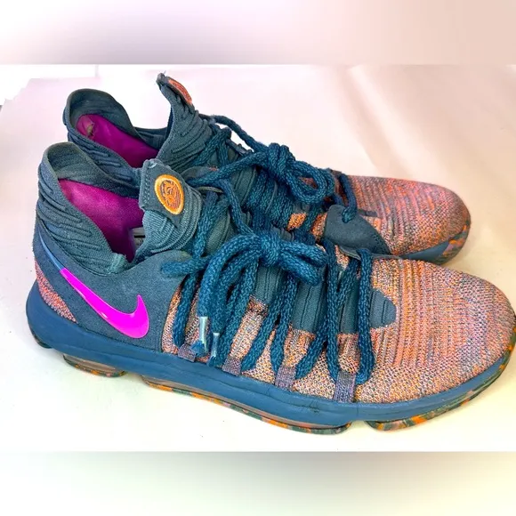 Nike Zoom KD 10 X All Star ASG Basketball Shoes Men's 11 - 897817-400 -