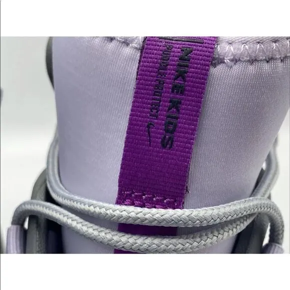 Nike Binzie Waterproof Rain Boots Sneakers Youth Size 5Y Grey Violet Brand New!
