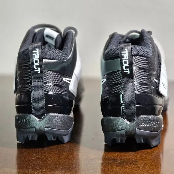 Nike Force Trout 7 Keystone Black White Baaeball Cleats Size 13 Shoes CT0831 005