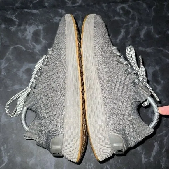 Nobull Diamond Mesh Runner Gray Athletic Walking Shoes Sneakers Women’s Size 8.5