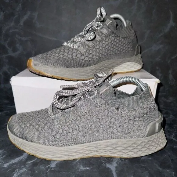 Nobull Diamond Mesh Runner Gray Athletic Walking Shoes Sneakers Women’s Size 8.5
