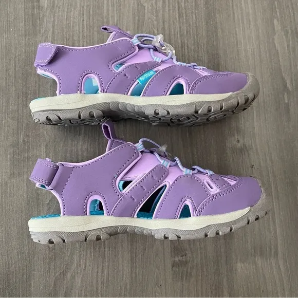 NORTHSIDE Burke kids outdoor Water hiking shoes purple size 3 NWT