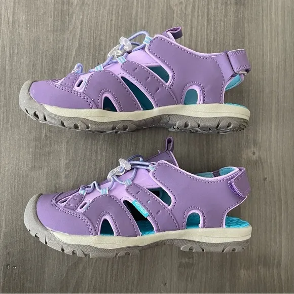 NORTHSIDE Burke kids outdoor Water hiking shoes purple size 5 NWT
