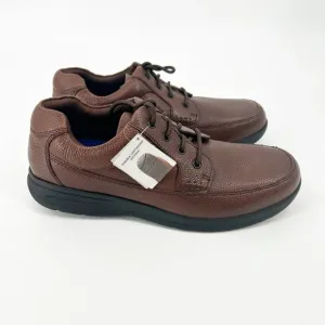 Nunn Bush Men's Brown Leather Shoes Comfort Lace Up Shoes Size 14M