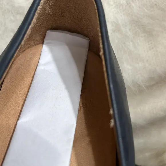 NWOB $130 Dansko Larissa Milled Navy Comfort Shoes