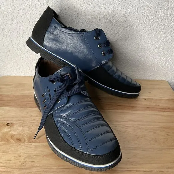 NWOB 3281 Fashion 3281 Leather/Suede Lace Up Sports/Street Shoes Men Size 8.5