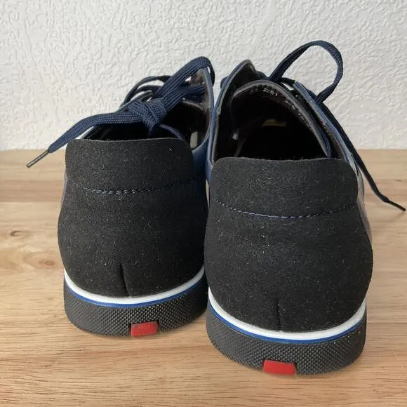 NWOB 3281 Fashion 3281 Leather/Suede Lace Up Sports/Street Shoes Men Size 8.5