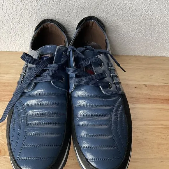 NWOB 3281 Fashion 3281 Leather/Suede Lace Up Sports/Street Shoes Men Size 8.5